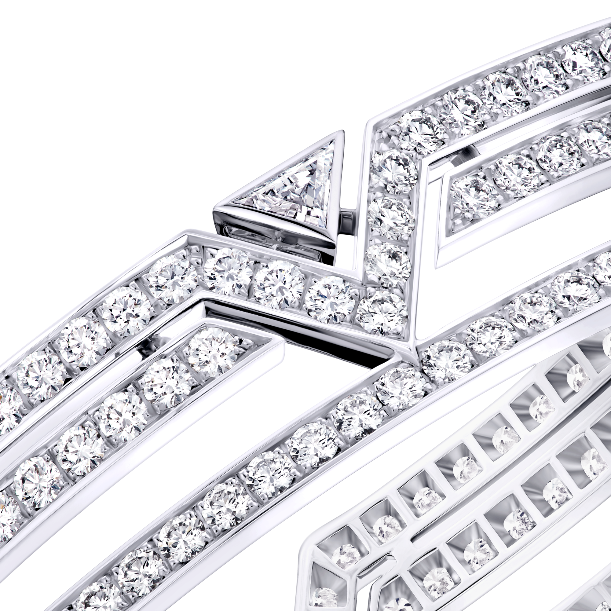  Joalheira Pulseiras Pure V Bracelet, White Gold,  Diamonds | Louis Vuitton ® (Zoom no Produto)