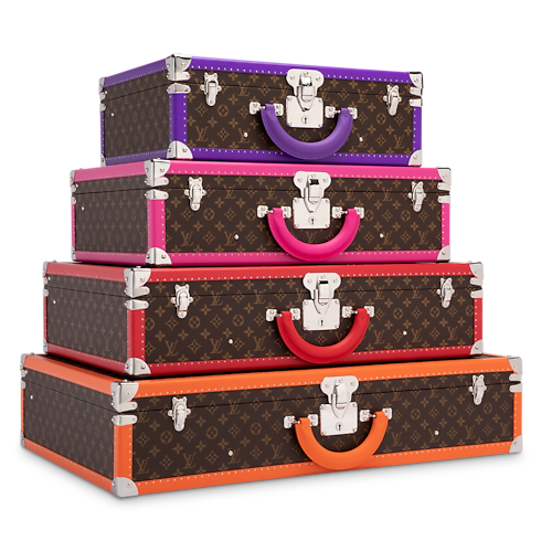 Monogram Macassar Baús e Caixas Baús e Malas Pyramide Bisten Macassar Multicolore | Louis Vuitton ® (Zoom no Produto)