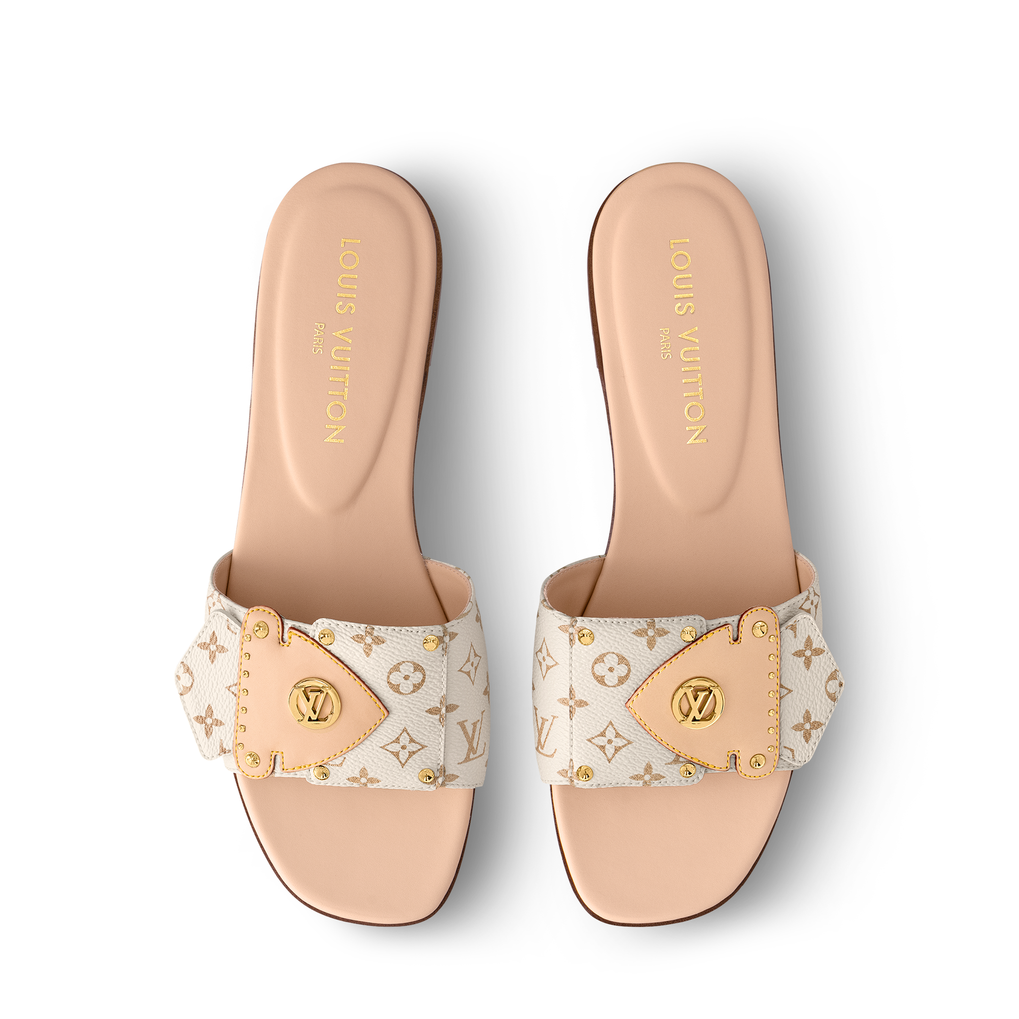  Sapatos Mules e Chinelos Rasteirinha LV Frame | Louis Vuitton ® (Zoom no Produto)