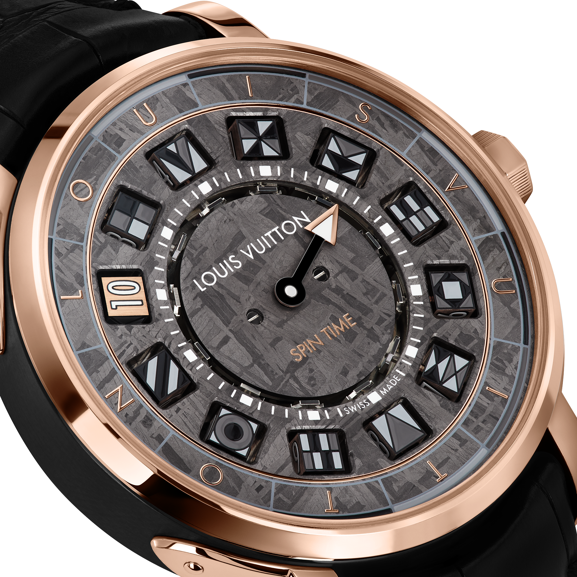  Todos os Relógios } Relógio Escale Spin Time Meteorite 41 | Louis Vuitton ® (Zoom no Produto)