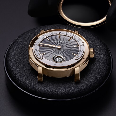 Todos os Relógios } Relógio Louis Vuitton Escale Minute Repeater, Movimento Manual, 40 mm, Ouro Rosa | Louis Vuitton ®