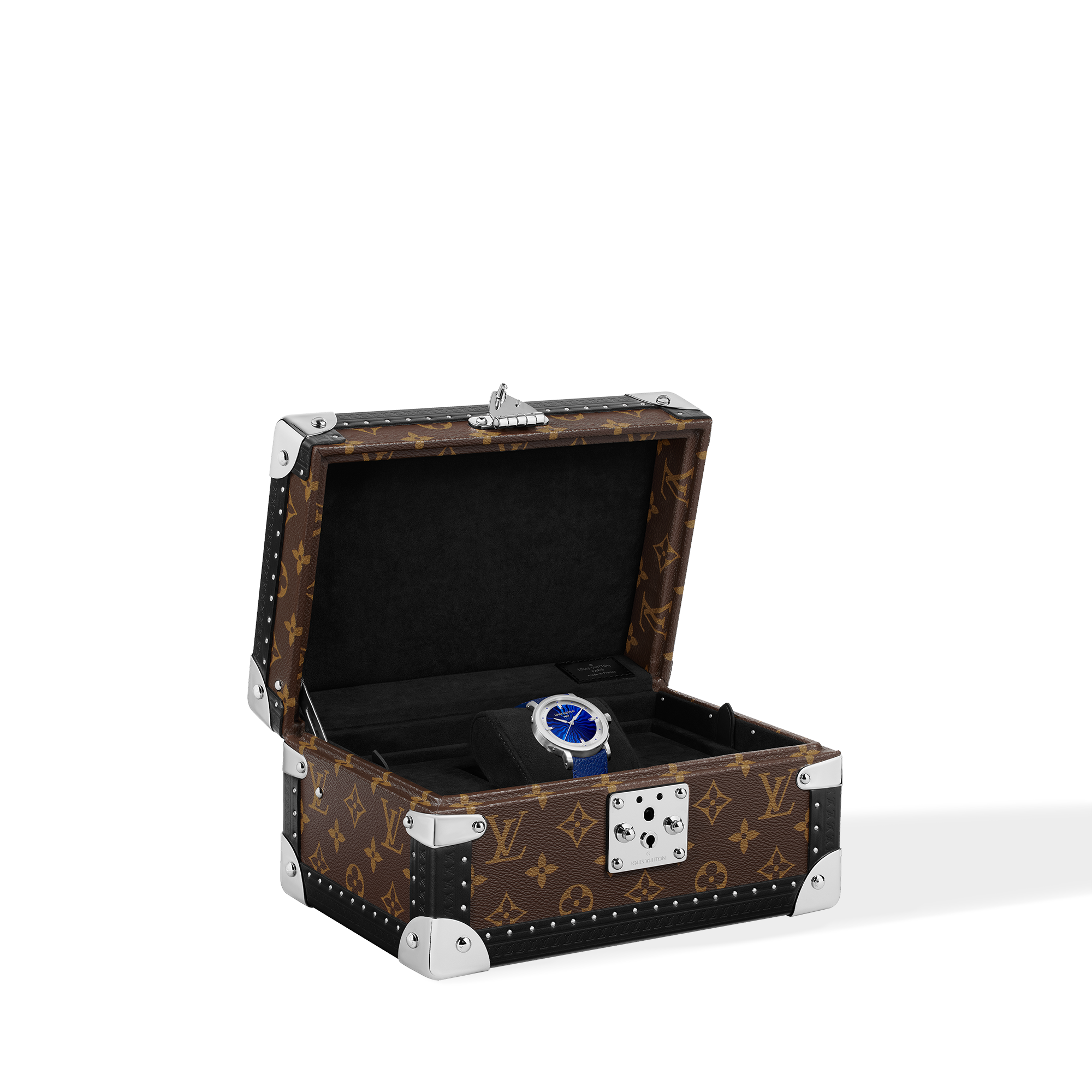  Todos os Relógios } Relógio Louis Vuitton Escale, Movimento Automático, 39 mm, em Platina | Louis Vuitton ® (Zoom no Produto)