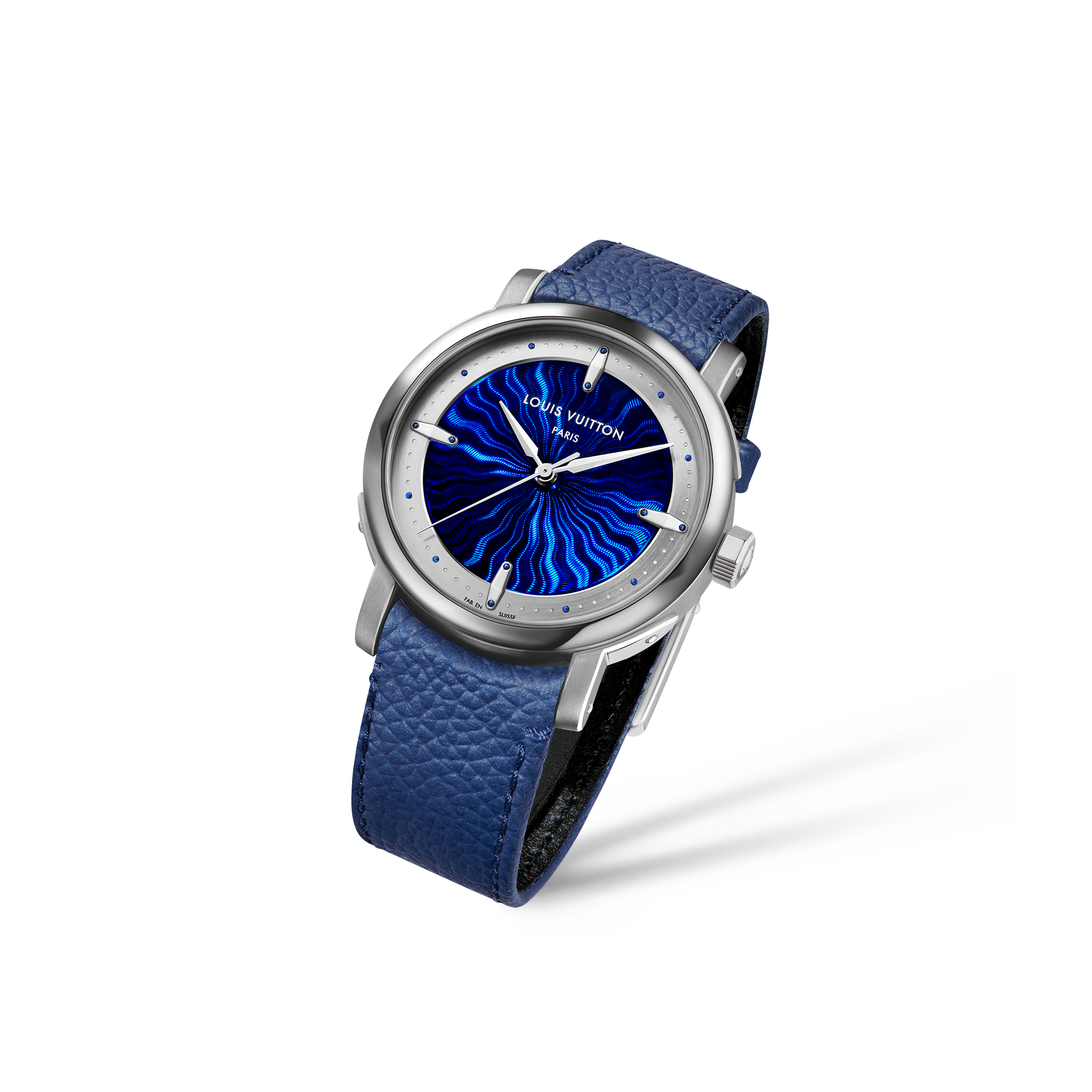  Todos os Relógios } Relógio Louis Vuitton Escale, Movimento Automático, 39 mm, em Platina | Louis Vuitton ® (Zoom no Produto)