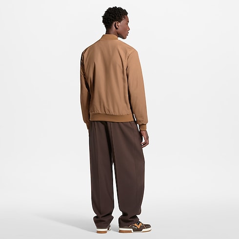 Ready-to-Wear Todas as Roupas Reversible Monogram Fleece Bomber | Louis Vuitton ® (Zoom no Produto)