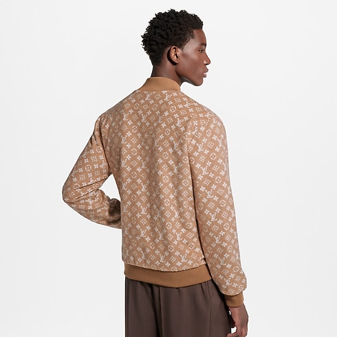 Ready-to-Wear Todas as Roupas Reversible Monogram Fleece Bomber | Louis Vuitton ® (Zoom no Produto)