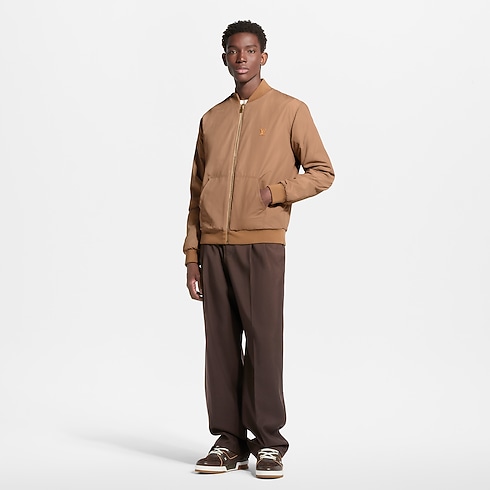 Ready-to-Wear Todas as Roupas Reversible Monogram Fleece Bomber | Louis Vuitton ® (Zoom no Produto)