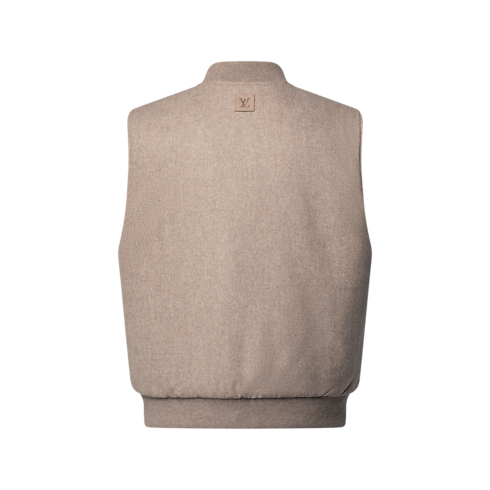 Ready-to-Wear Todas as Roupas Reversible Padded Wool Vest | Louis Vuitton ® (Zoom no Produto)