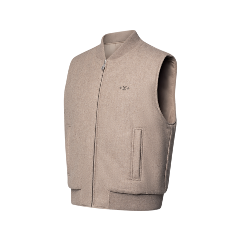 Ready-to-Wear Todas as Roupas Reversible Padded Wool Vest | Louis Vuitton ® (Zoom no Produto)
