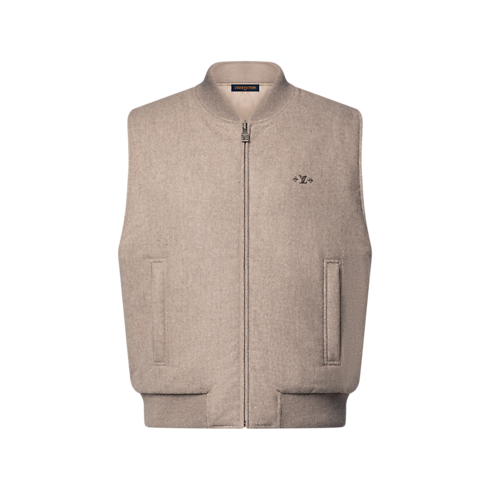 Ready-to-Wear Todas as Roupas Reversible Padded Wool Vest | Louis Vuitton ® (Zoom no Produto)