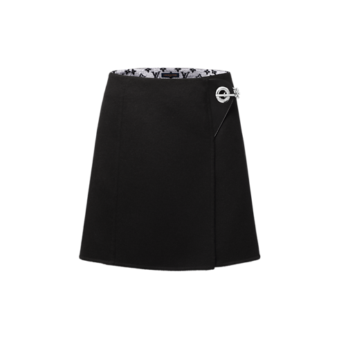 Ready-to-Wear Saias e Shorts Saia Envelope Dupla-Face | Louis Vuitton ® (Zoom no Produto)