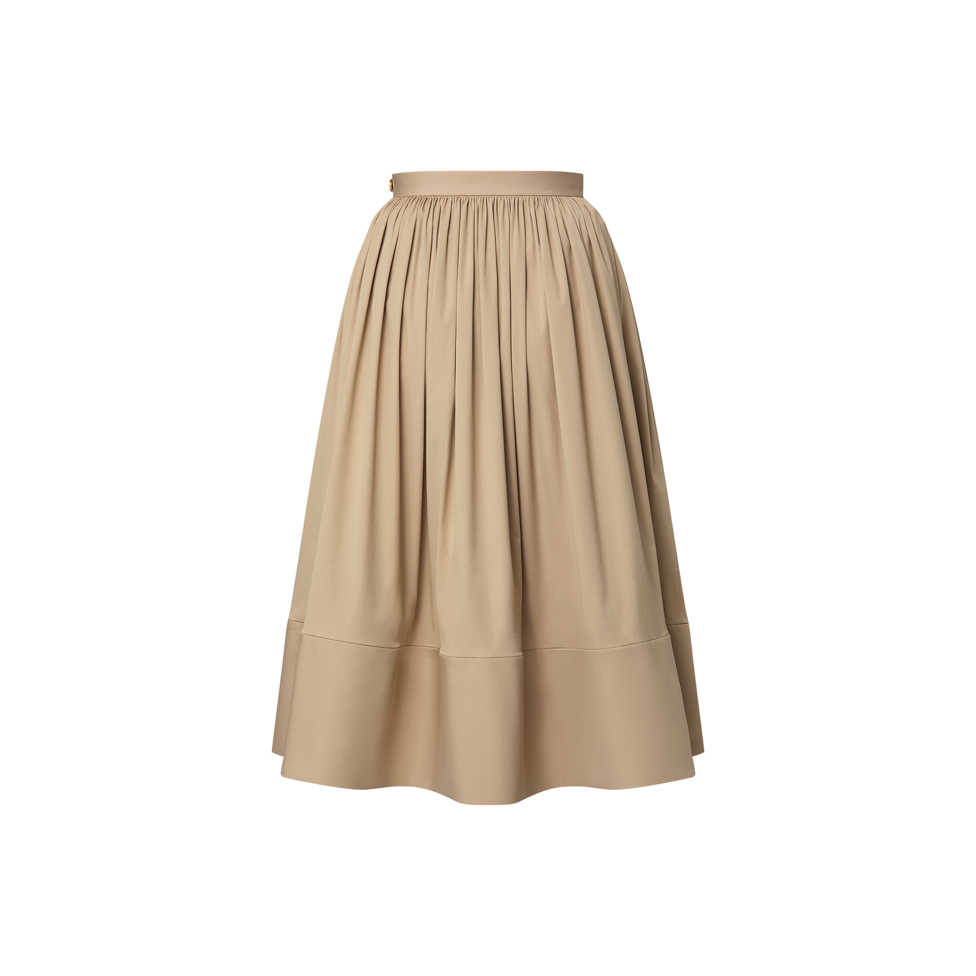  Ready-to-Wear Saias e Shorts Saia Midi com Barra Oversized | Louis Vuitton ® (Zoom no Produto)