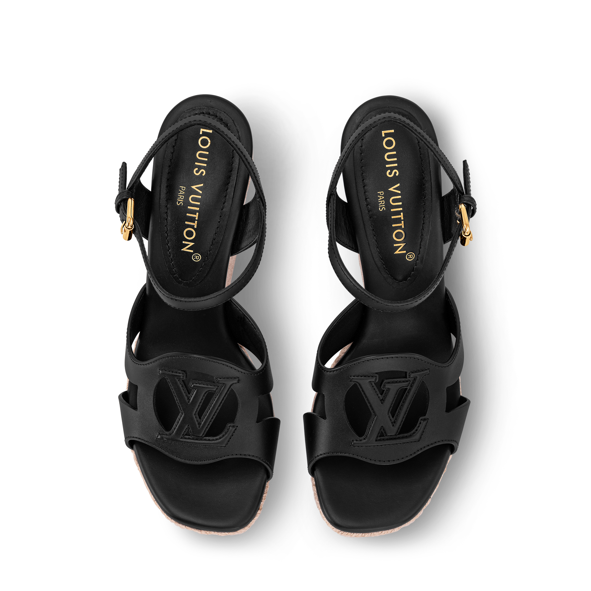  Discontinued Product Obs 16 Sandália Anabela LV Isola | Louis Vuitton ® (Zoom no Produto)