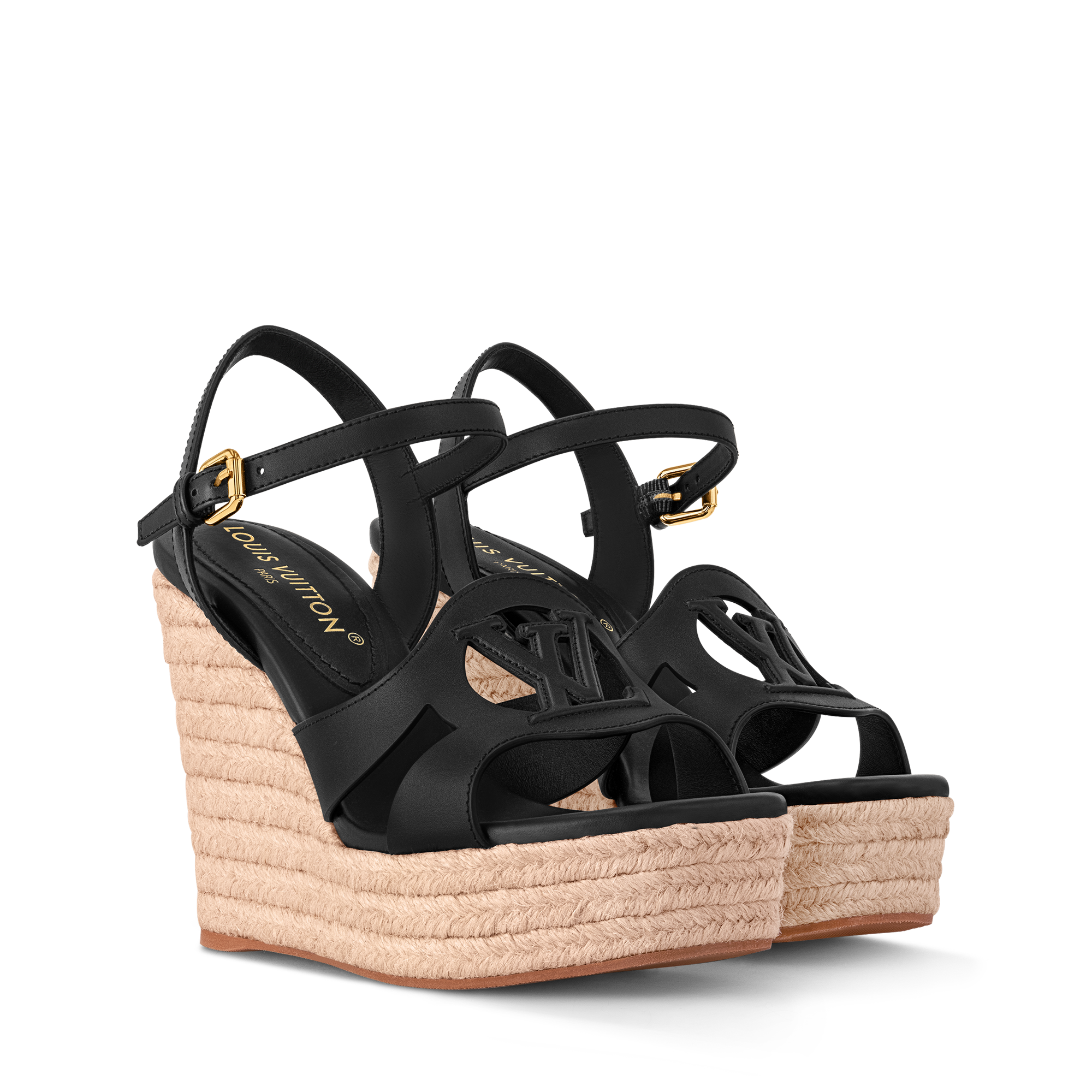  Discontinued Product Obs 16 Sandália Anabela LV Isola | Louis Vuitton ® (Zoom no Produto)