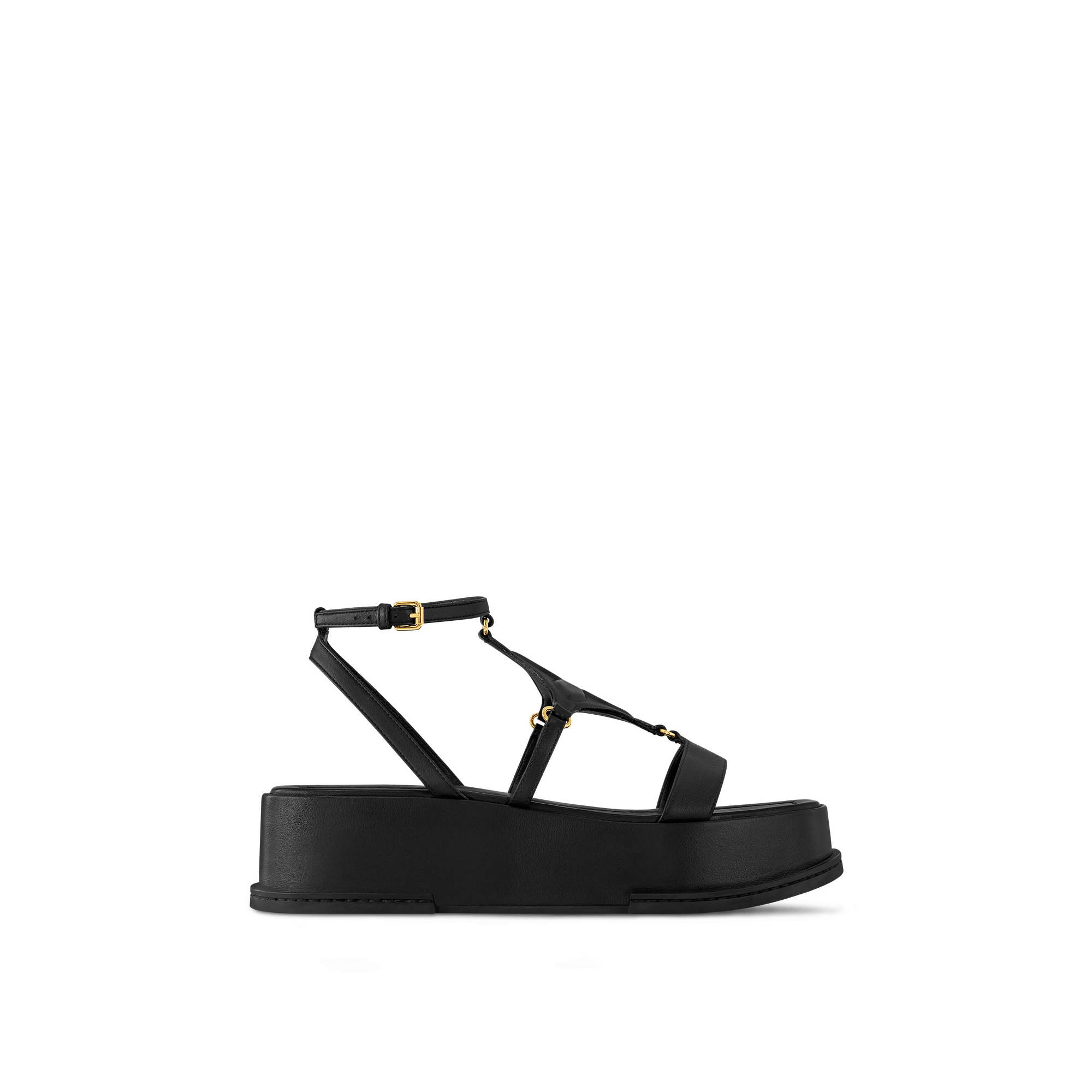  Sapatos Sandálias e Espadrilles Sandália Flatform Maya | Louis Vuitton ® (Zoom no Produto)