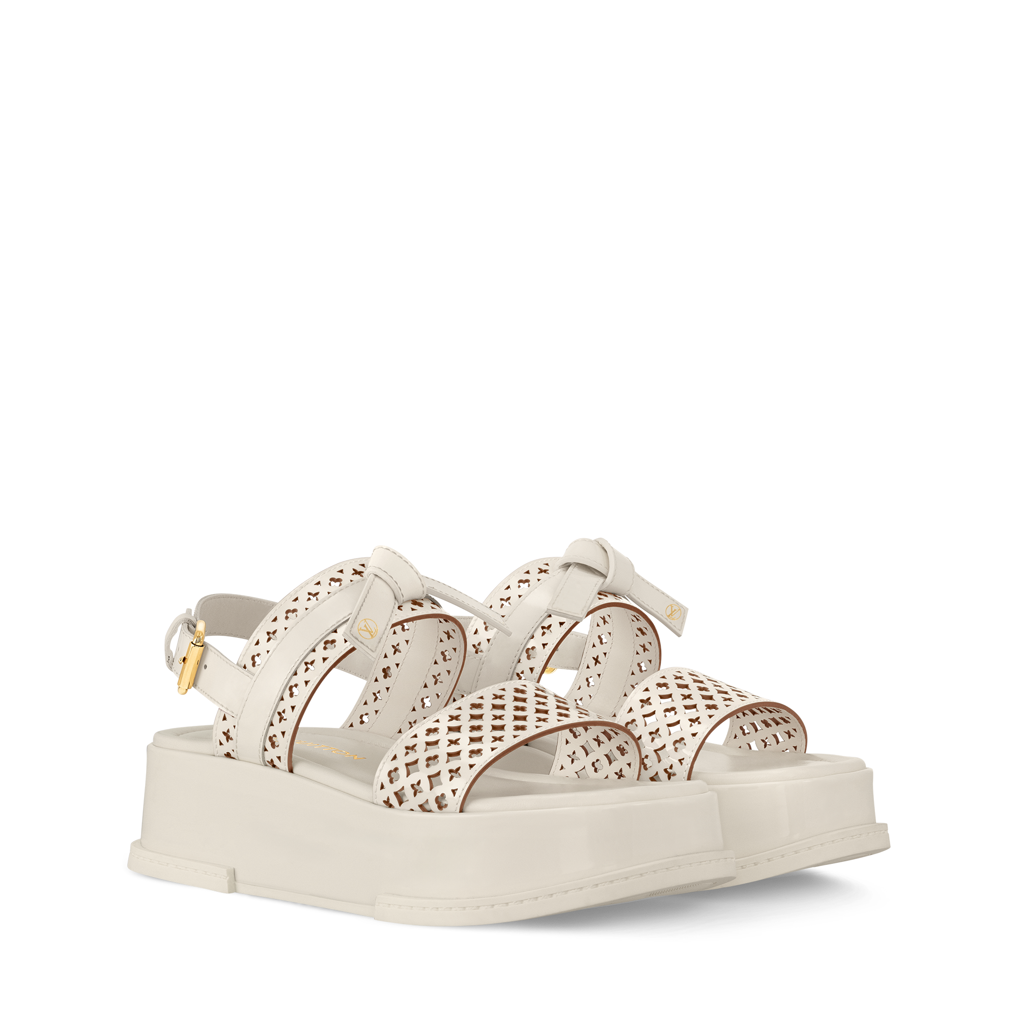  Sapatos Sandálias e Espadrilles Sandália Flatform Maya | Louis Vuitton ® (Zoom no Produto)