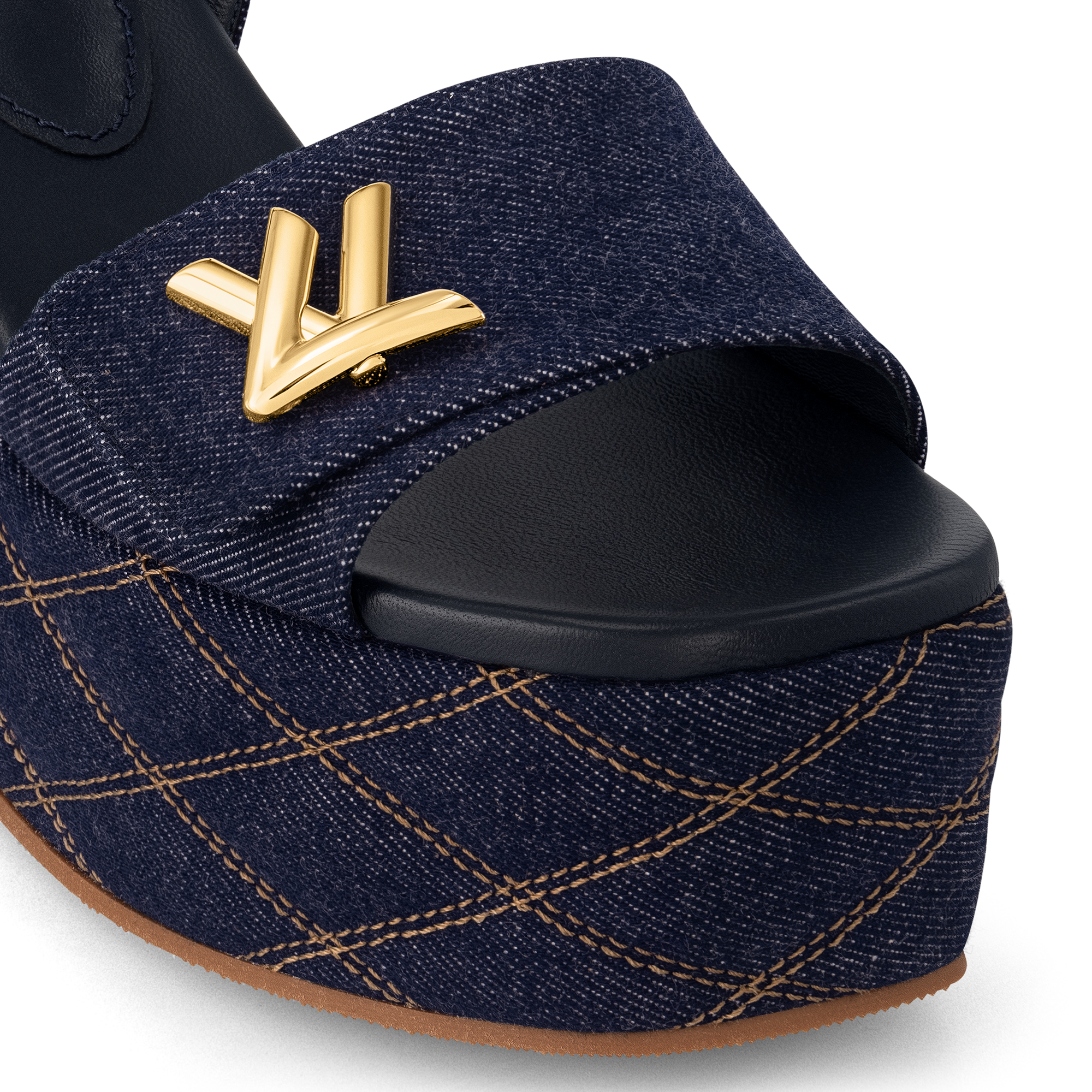  Sapatos Sandálias e Espadrilles Sandália Flatform Shake | Louis Vuitton ® (Zoom no Produto)