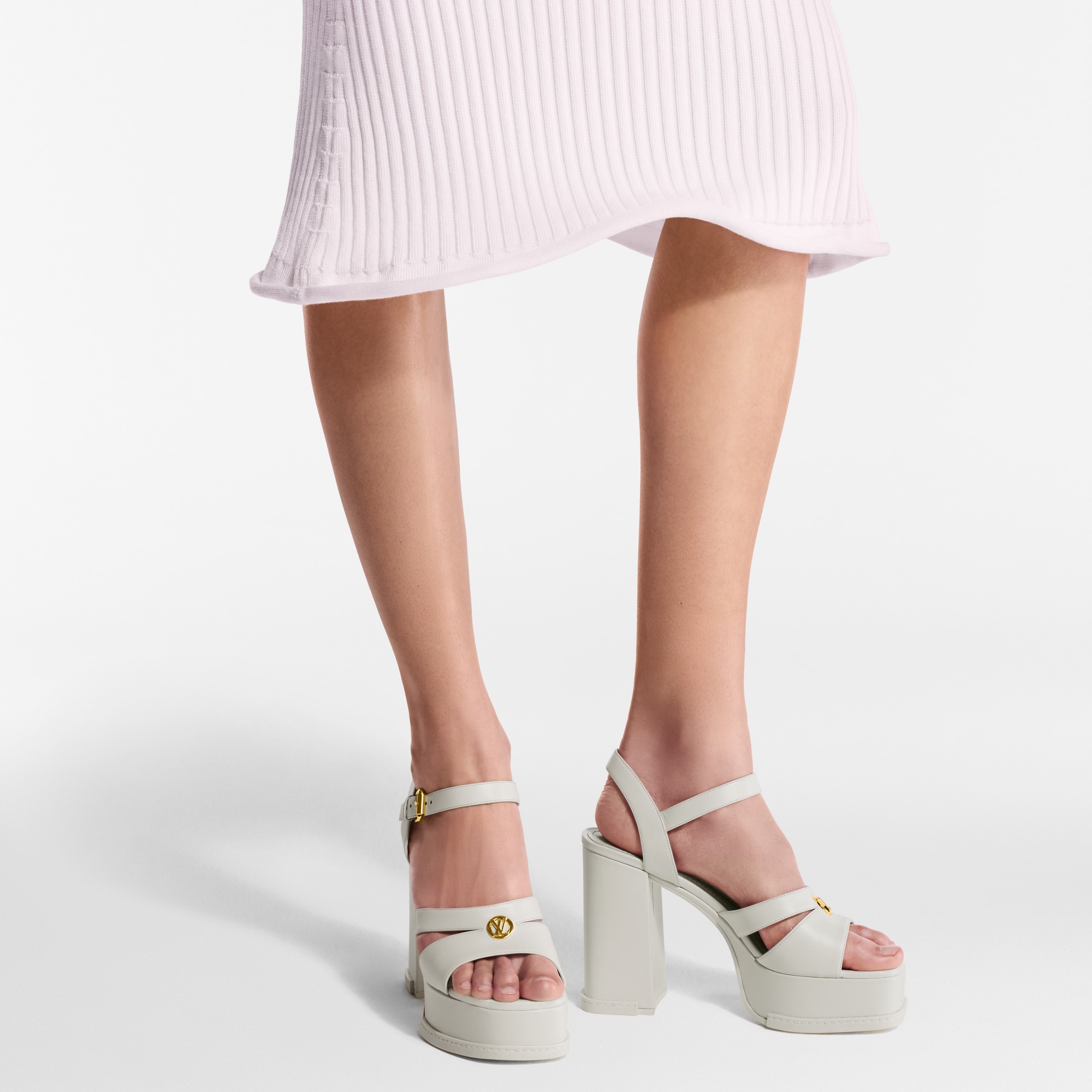  Sapatos Sandálias e Espadrilles Sandália Plataforma Maya | Louis Vuitton ® (Zoom no Produto)