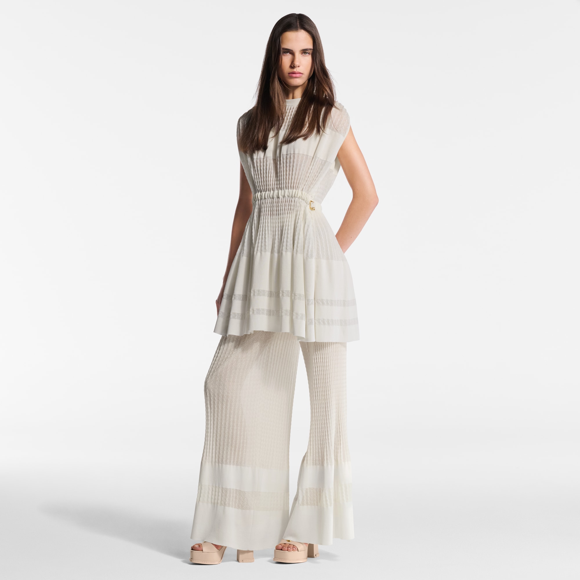  Sapatos Sandálias e Espadrilles Sandália Plataforma Maya | Louis Vuitton ® (Zoom no Produto)