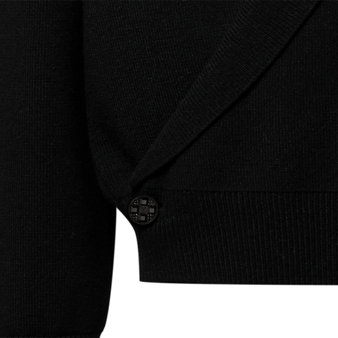 Ready-to-Wear Todas as Roupas Shawl Collar Knit Jacket | Louis Vuitton ® (Zoom no Produto)