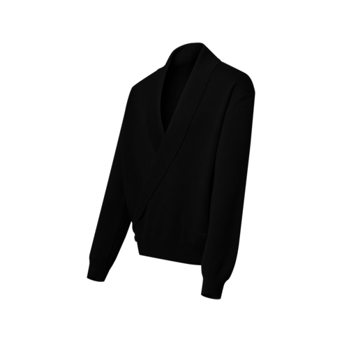 Ready-to-Wear Todas as Roupas Shawl Collar Knit Jacket | Louis Vuitton ® (Zoom no Produto)