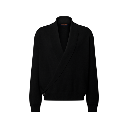 Ready-to-Wear Todas as Roupas Shawl Collar Knit Jacket | Louis Vuitton ® (Zoom no Produto)