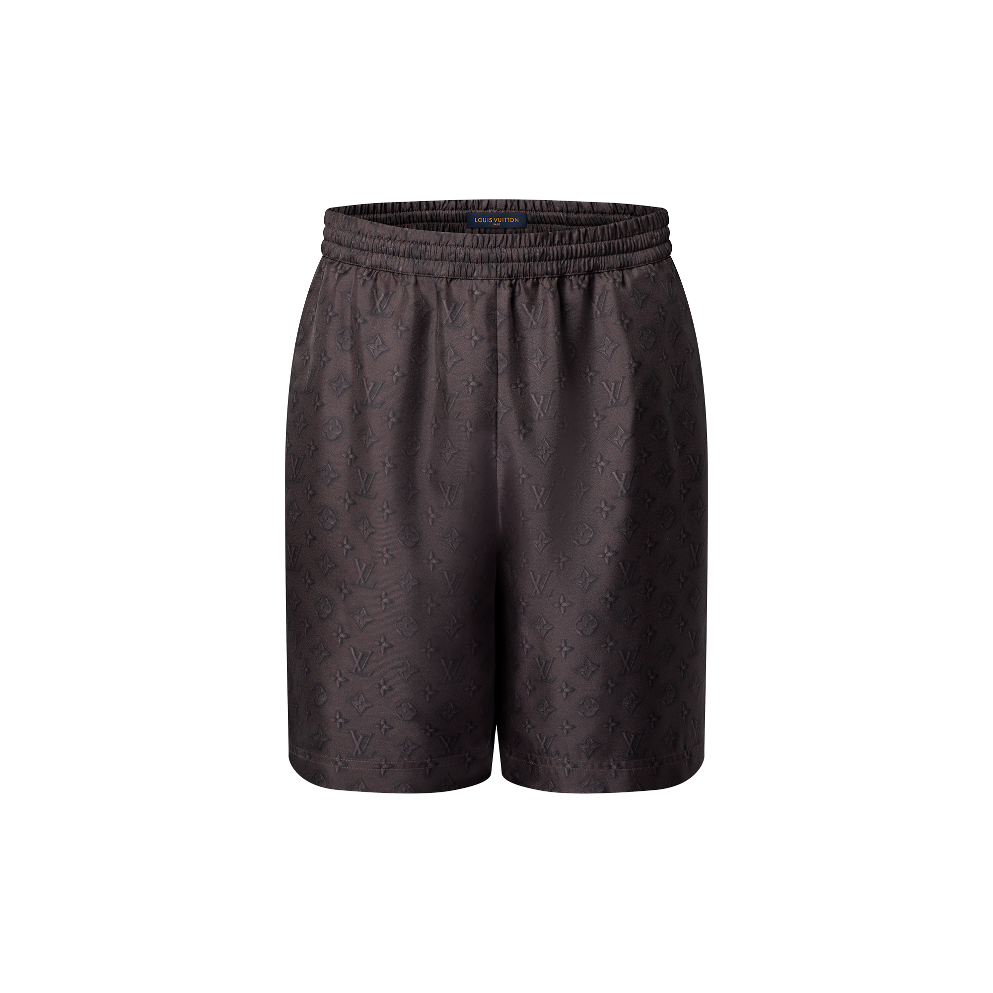  Ready-to-Wear Calças Short de Seda Estampada com Monogram | Louis Vuitton ® (Zoom no Produto)