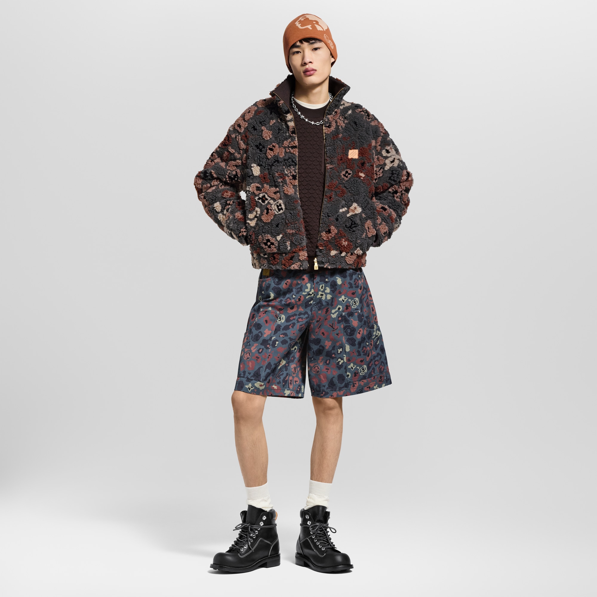  Ready-to-Wear Calças Short Utilitário Estampado | Louis Vuitton ® (Zoom no Produto)