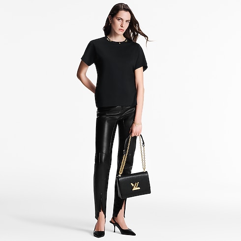 Ready-to-Wear Blusas Side Strap T-Shirt | Louis Vuitton ® (Zoom no Produto)
