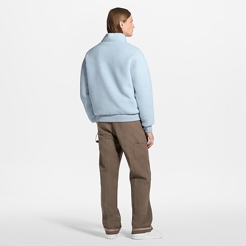 Ready-to-Wear Todas as Roupas Signature Patch Fleece Blouson | Louis Vuitton ® (Zoom no Produto)