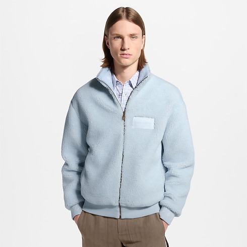 Ready-to-Wear Todas as Roupas Signature Patch Fleece Blouson | Louis Vuitton ® (Zoom no Produto)