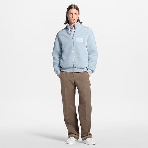 Ready-to-Wear Todas as Roupas Signature Patch Fleece Blouson | Louis Vuitton ® (Zoom no Produto)