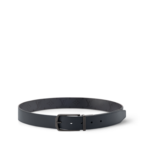Monogram Midnight Acessórios Cintos Slender Monogram Midnight 35mm Reversible Belt | Louis Vuitton ® (Zoom no Produto)