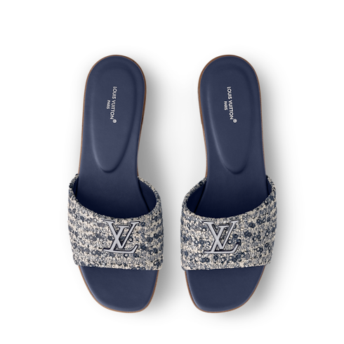 Sapatos Mules e Chinelos Slide LV Mare | Louis Vuitton ® (Zoom no Produto)