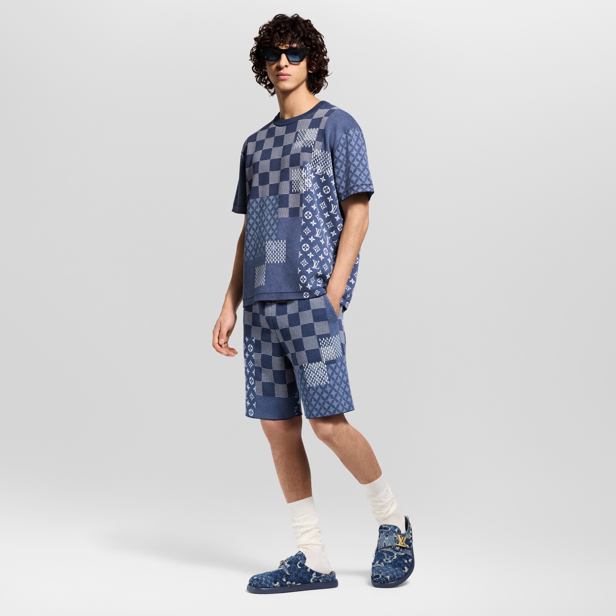  Sapatos Seleção Completa Slipper LV Easy | Louis Vuitton ® (Zoom no Produto)