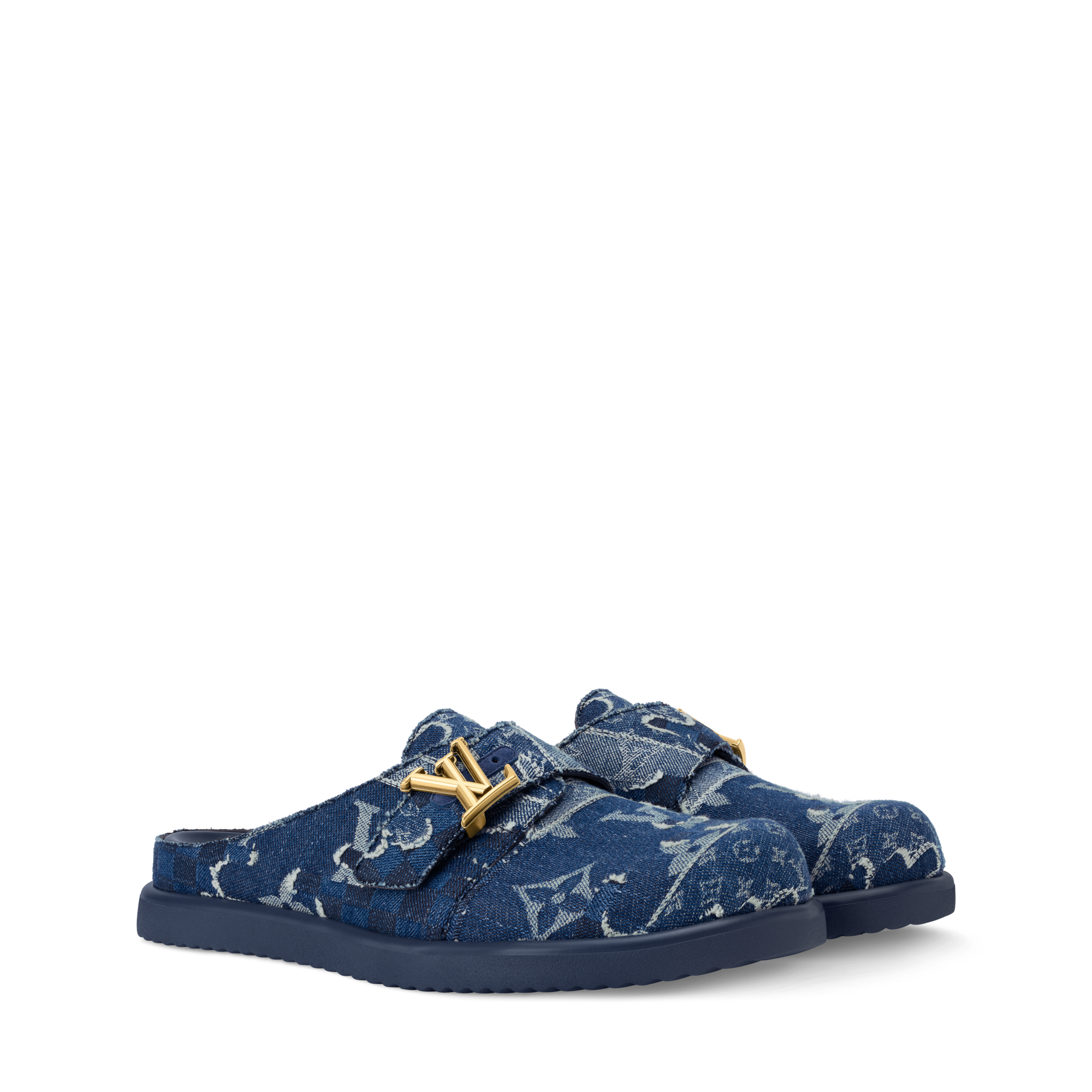  Sapatos Seleção Completa Slipper LV Easy | Louis Vuitton ® (Zoom no Produto)