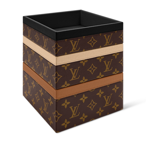 S00 Esporte e Jogos } Stackable Trinket Boxes Set | Louis Vuitton ® (Zoom no Produto)