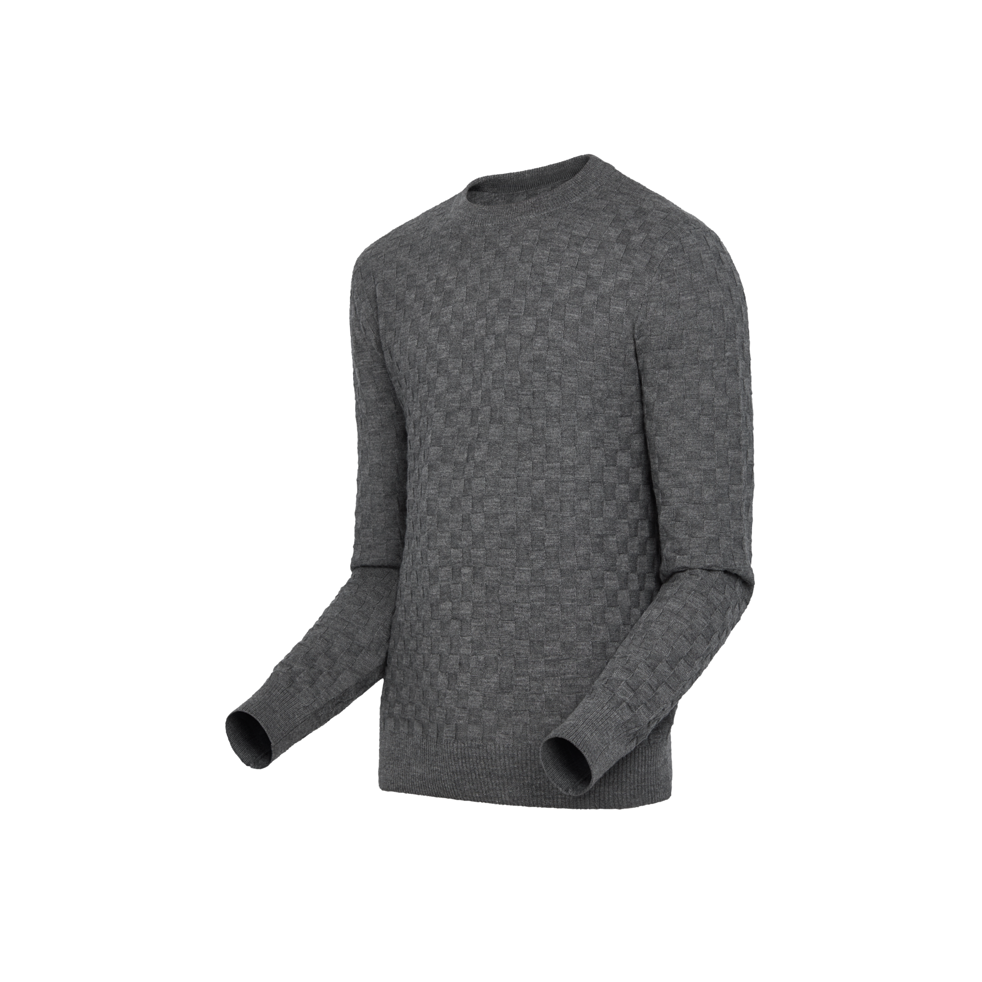  Ready-to-Wear Malhas e Moletons Suéter Damier Signature | Louis Vuitton ® (Zoom no Produto)