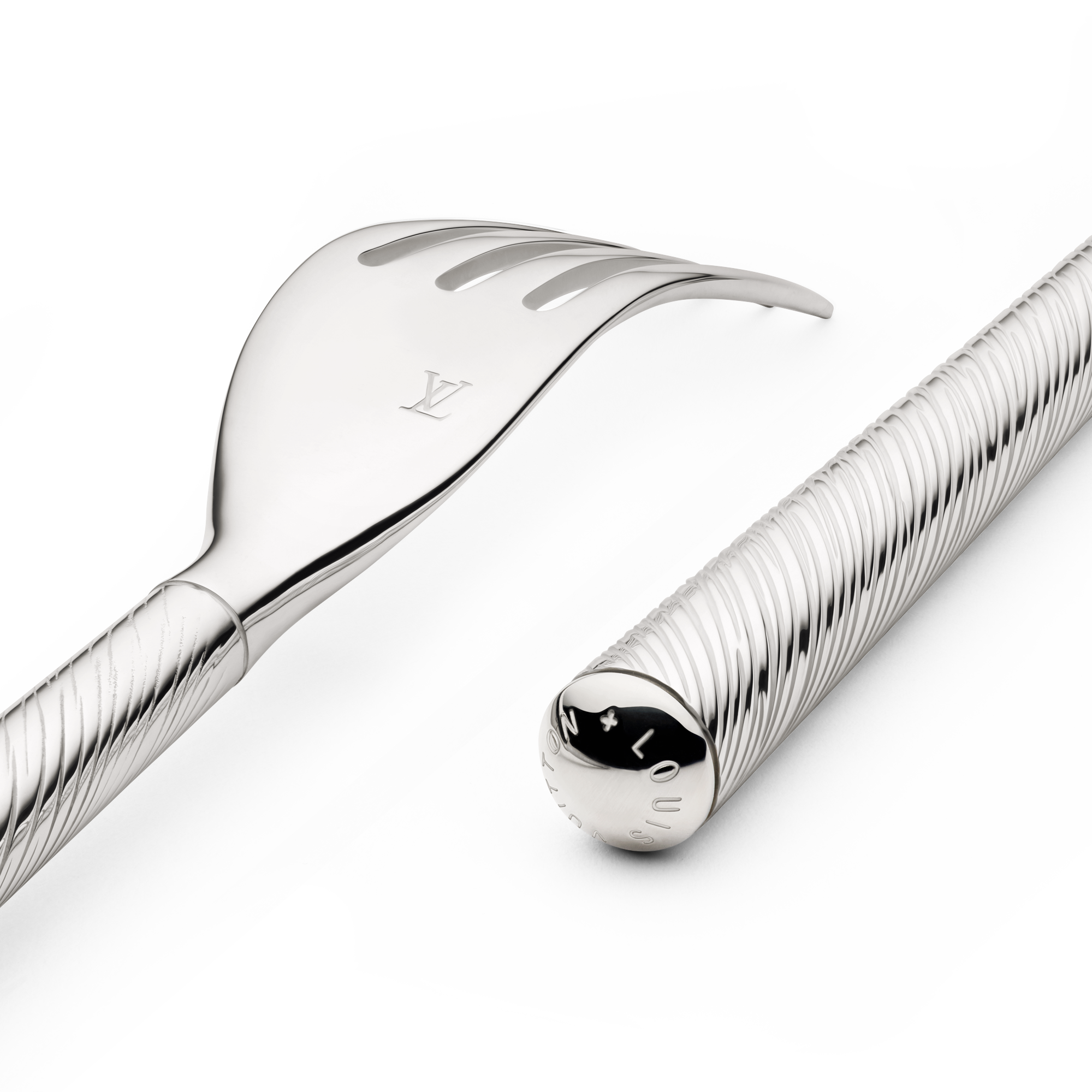 Epi Casa e Arte do Jantar Mesa Posta Talheres de Sobremesa Rivet Épi | Louis Vuitton ® (Zoom no Produto)