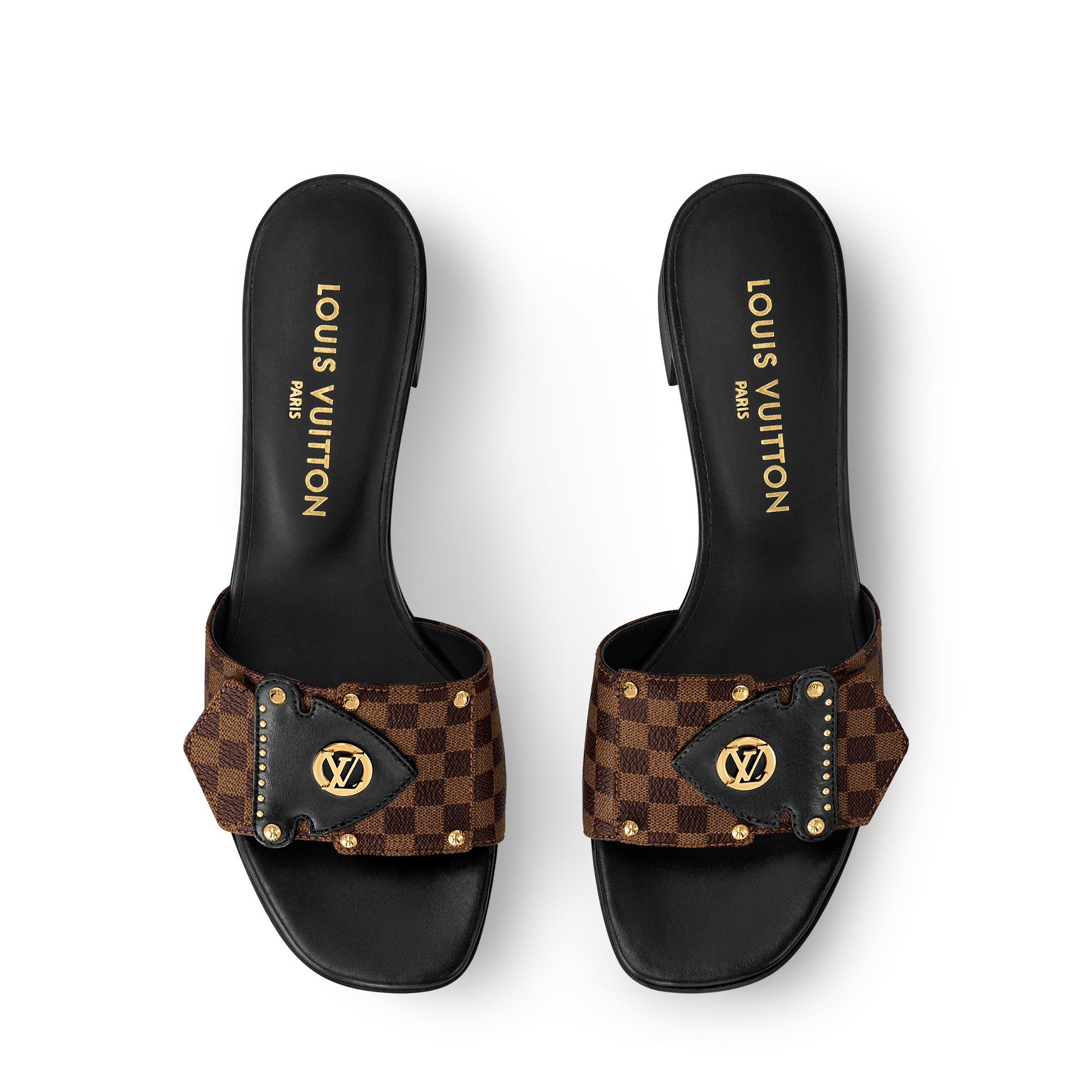 Sapatos Seleção Completa Tamanco LV Frame | Louis Vuitton ® (Zoom no Produto)