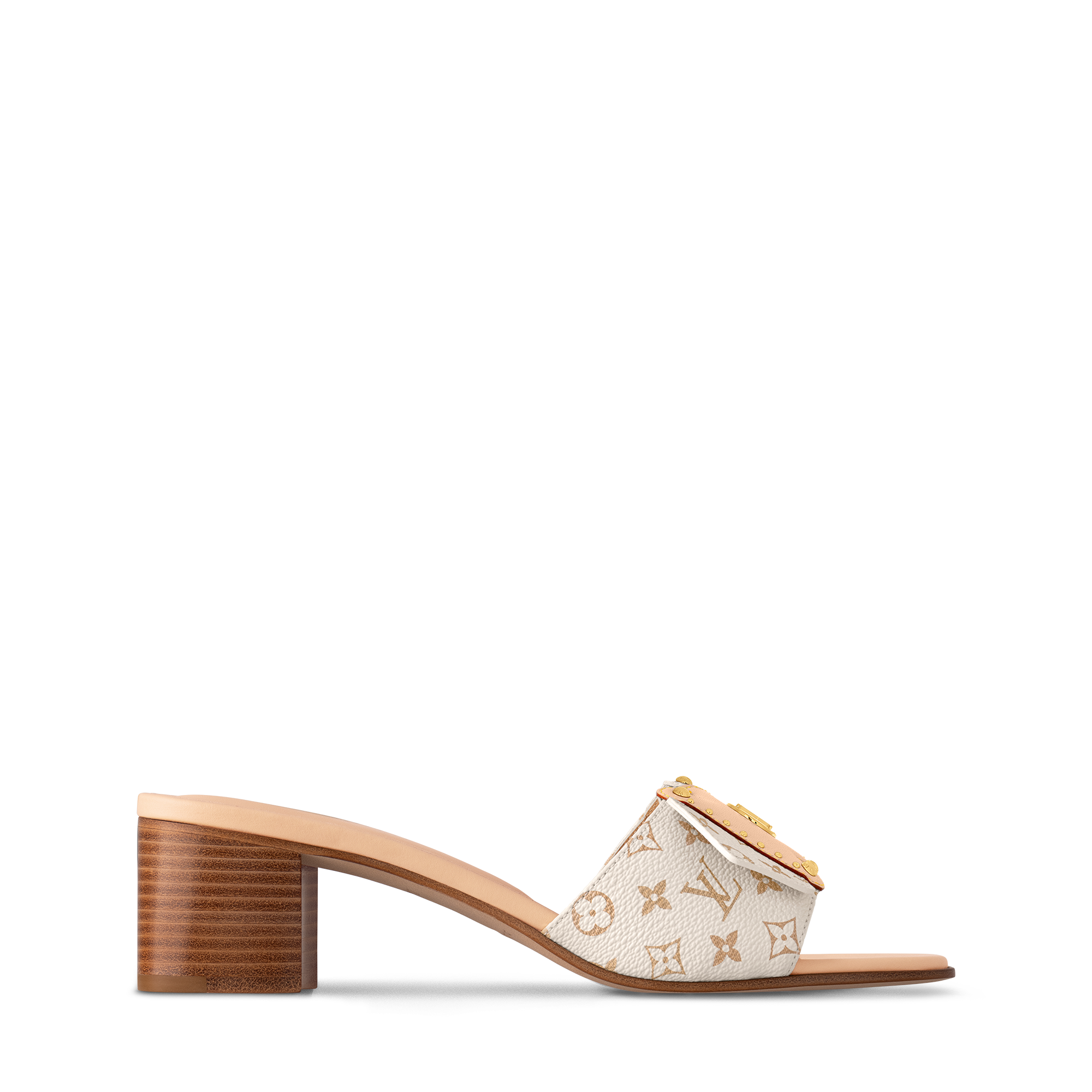  Sapatos Mules e Chinelos Tamanco LV Frame | Louis Vuitton ® (Zoom no Produto)