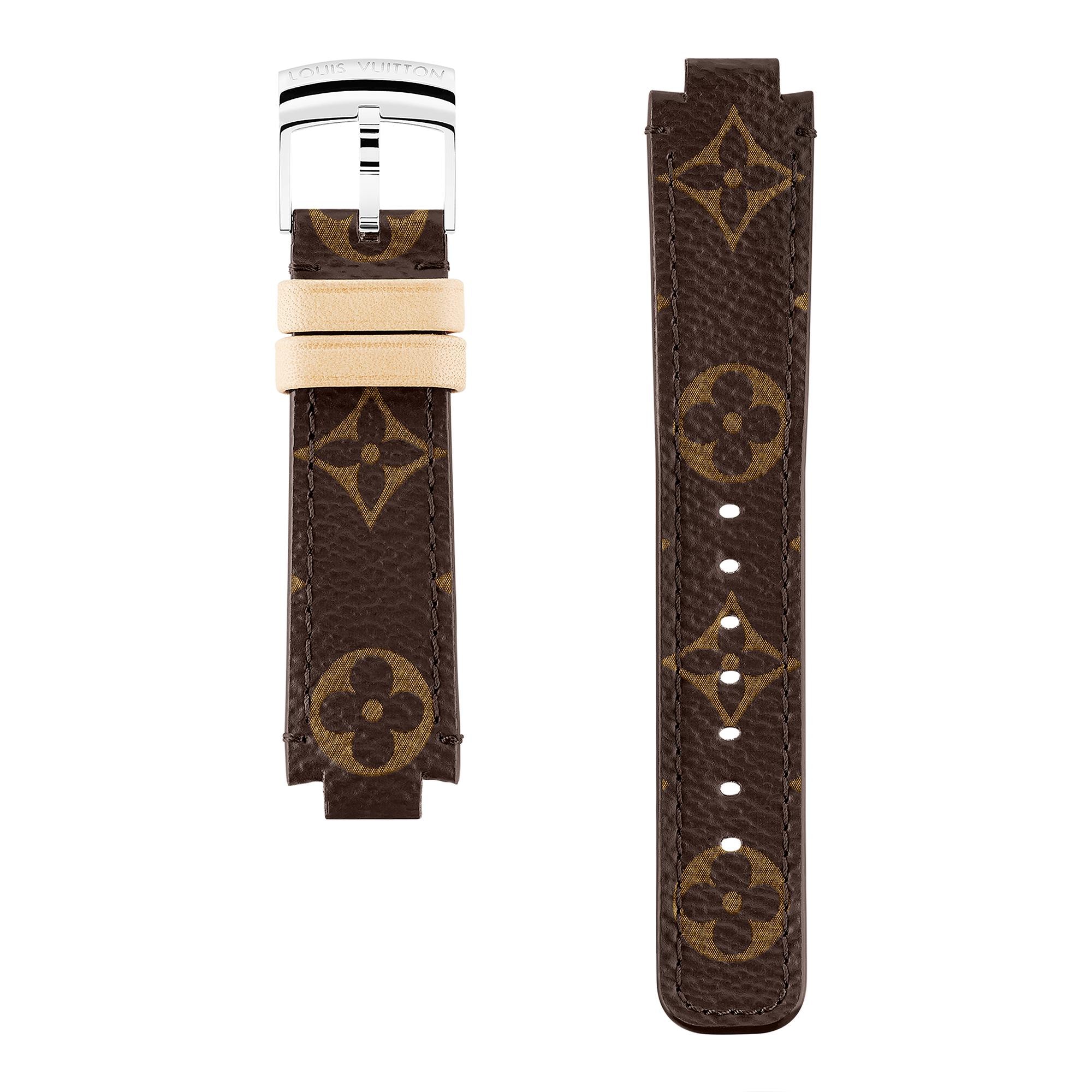  Connected Watches Connected Watches Straps & Accessories Tambour Monogram Canvas Strap | Louis Vuitton ® (Zoom no Produto)
