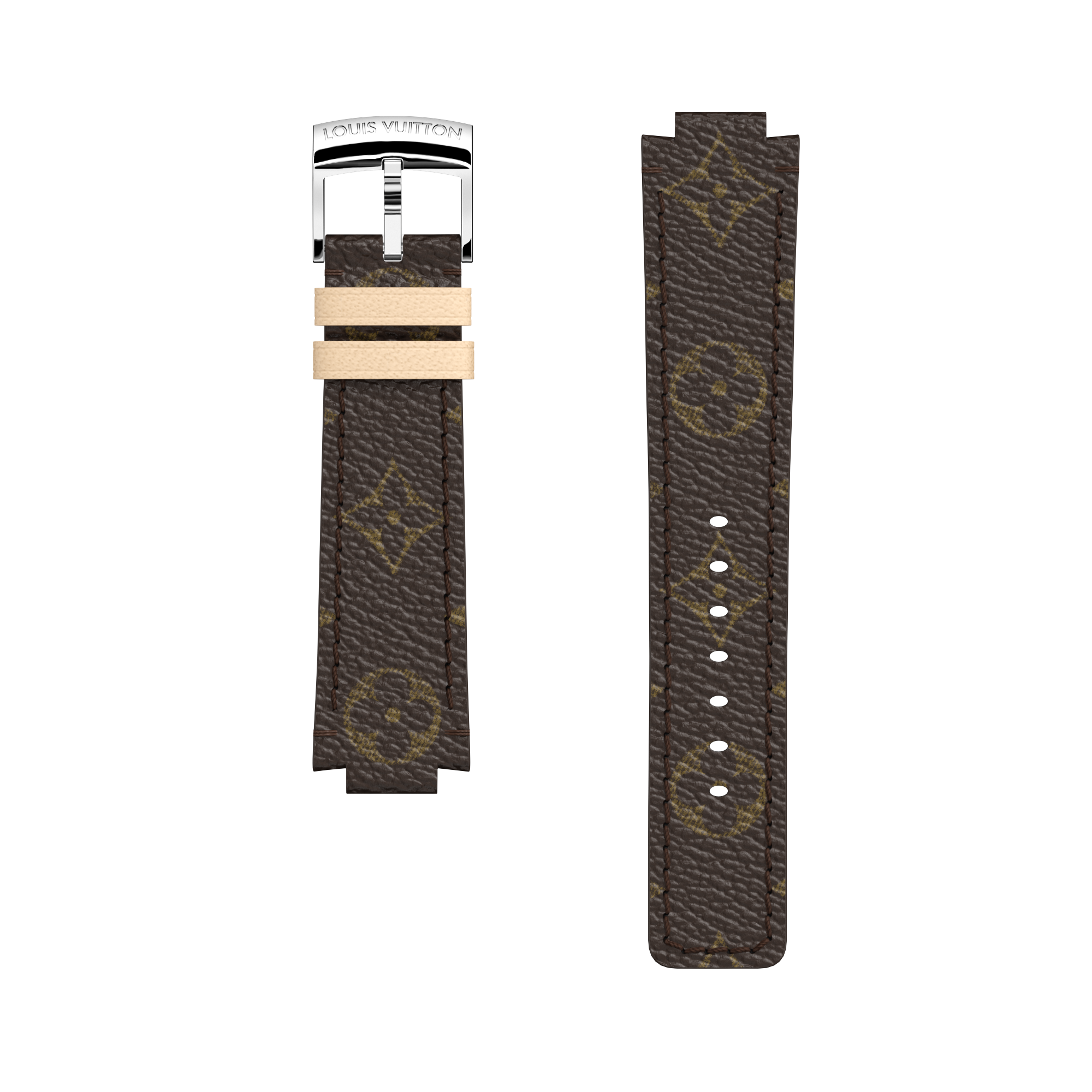  Connected Watches Connected Watches Straps & Accessories Tambour Monogram Canvas Strap | Louis Vuitton ® (Zoom no Produto)