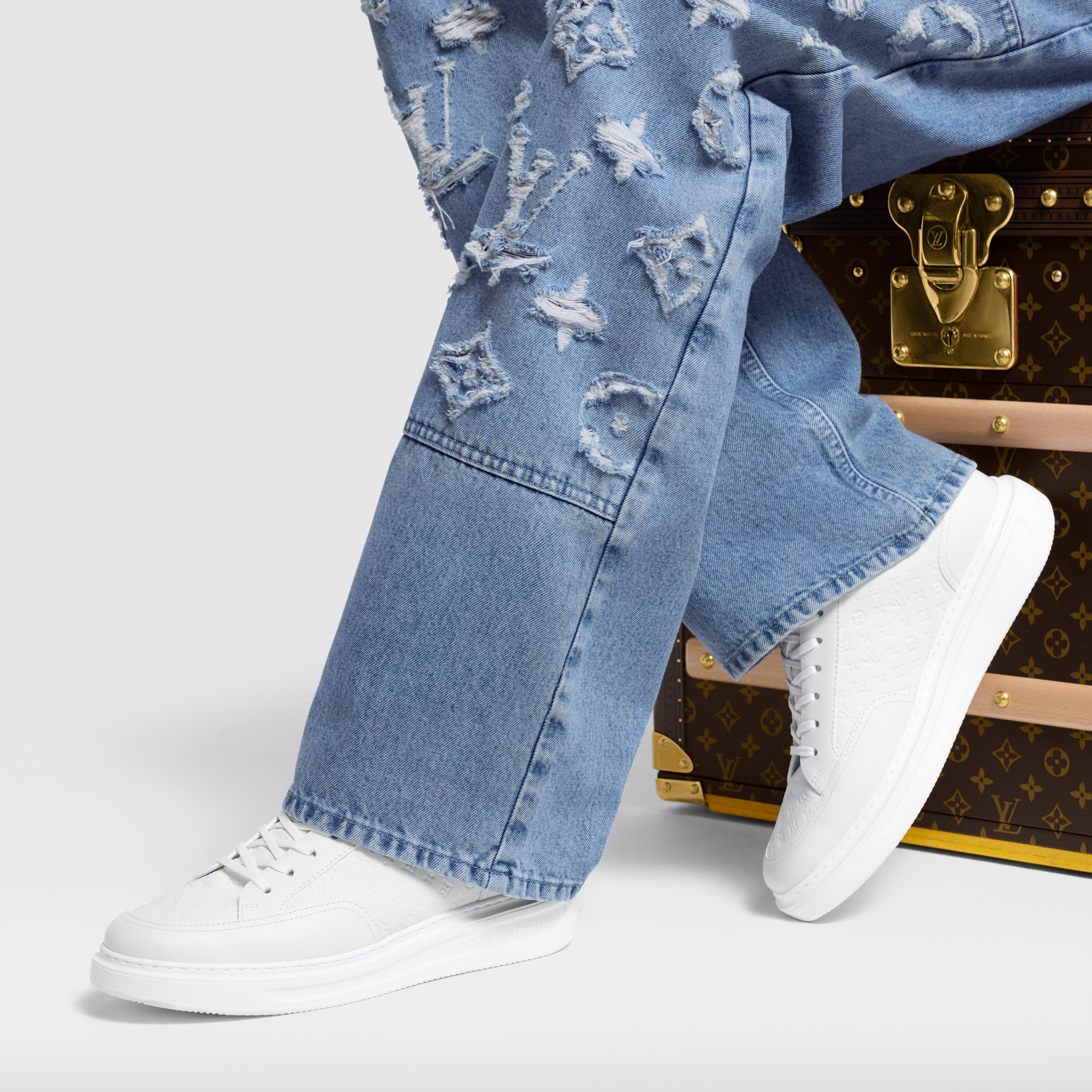  Sapatos Tênis Tênis Beverly Hills | Louis Vuitton ® (Zoom no Produto)