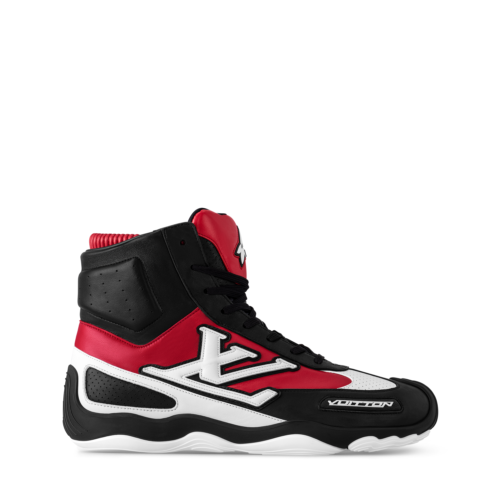  Sapatos Tênis Tênis de Cano Alto LV Footprint Racing | Louis Vuitton ® (Zoom no Produto)