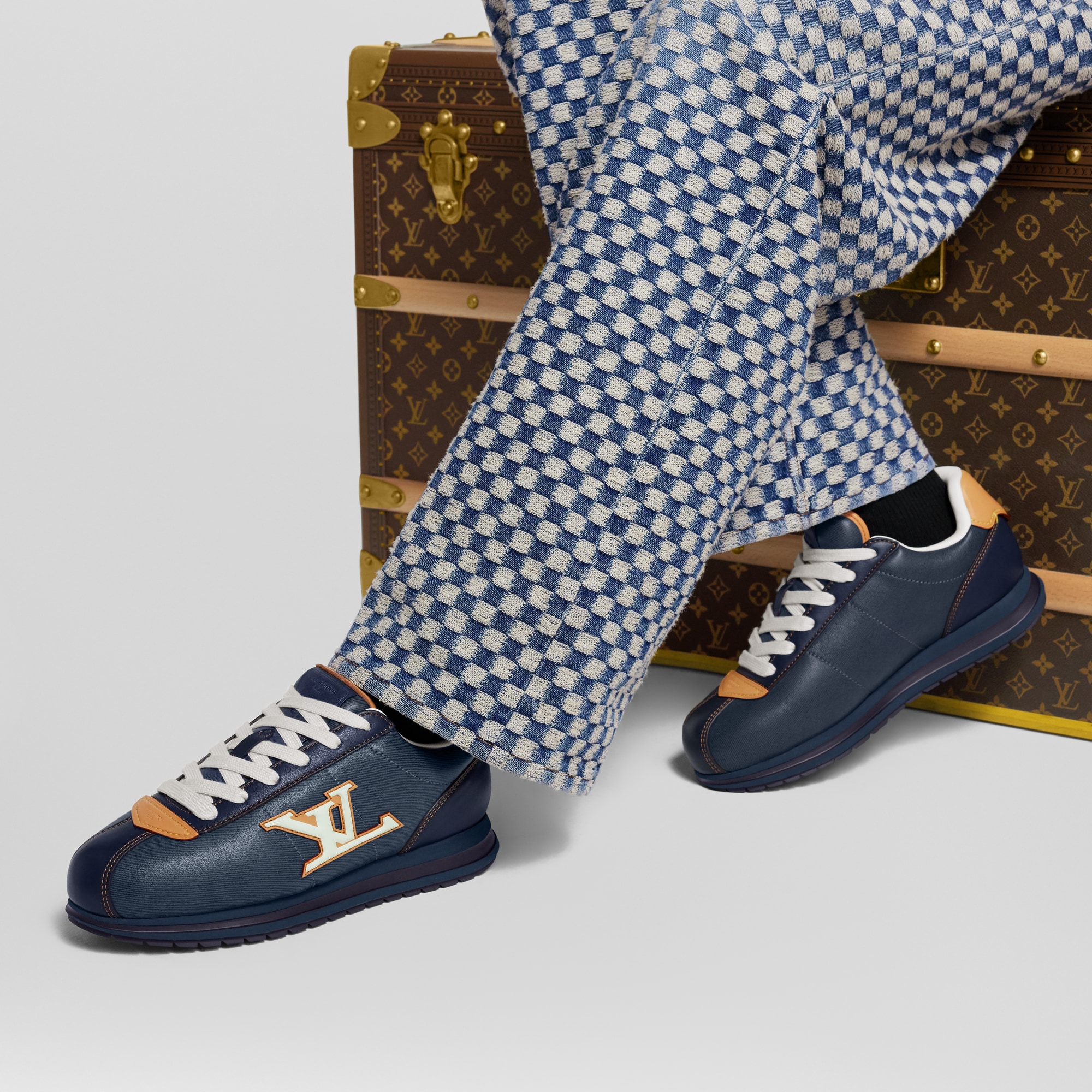  Sapatos Tênis Tênis LV Buttersoft | Louis Vuitton ® (Zoom no Produto)