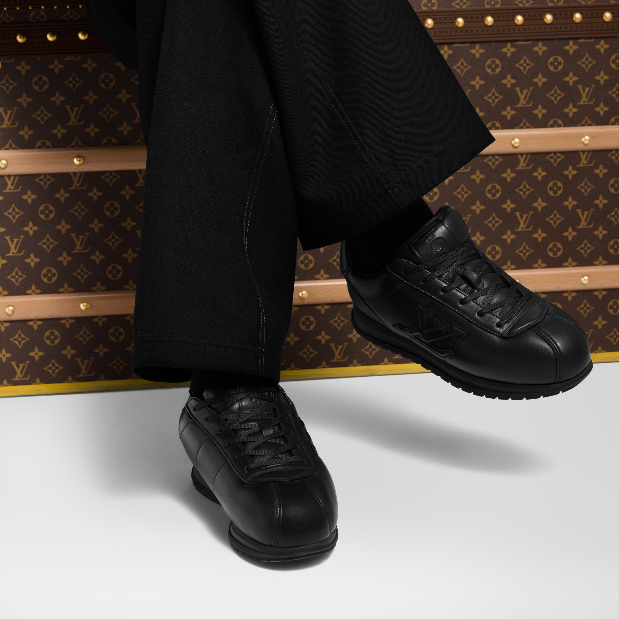  Sapatos Tênis Tênis LV Buttersoft | Louis Vuitton ® (Zoom no Produto)