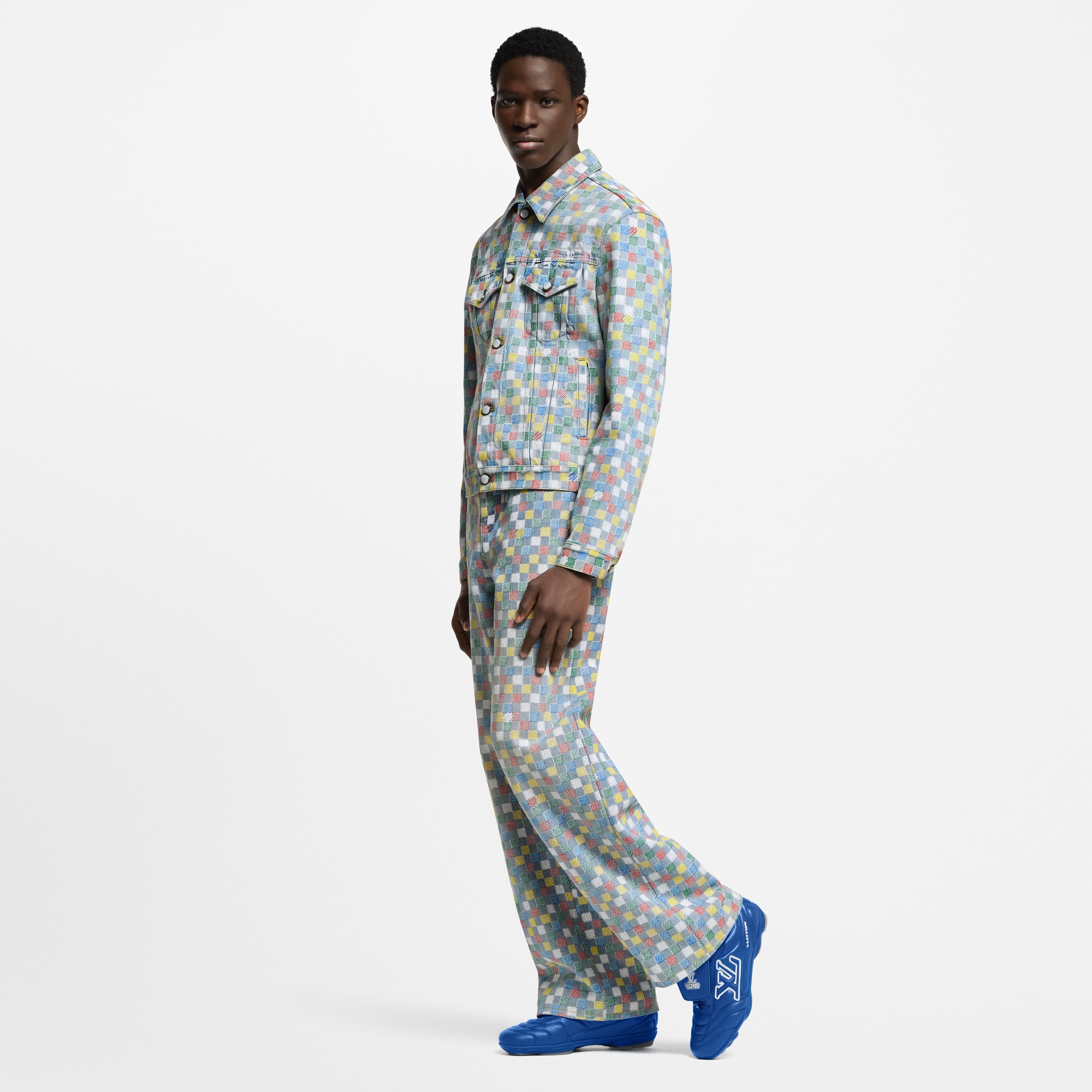  Sapatos Tênis Tênis LV Footprint Soccer | Louis Vuitton ® (Zoom no Produto)