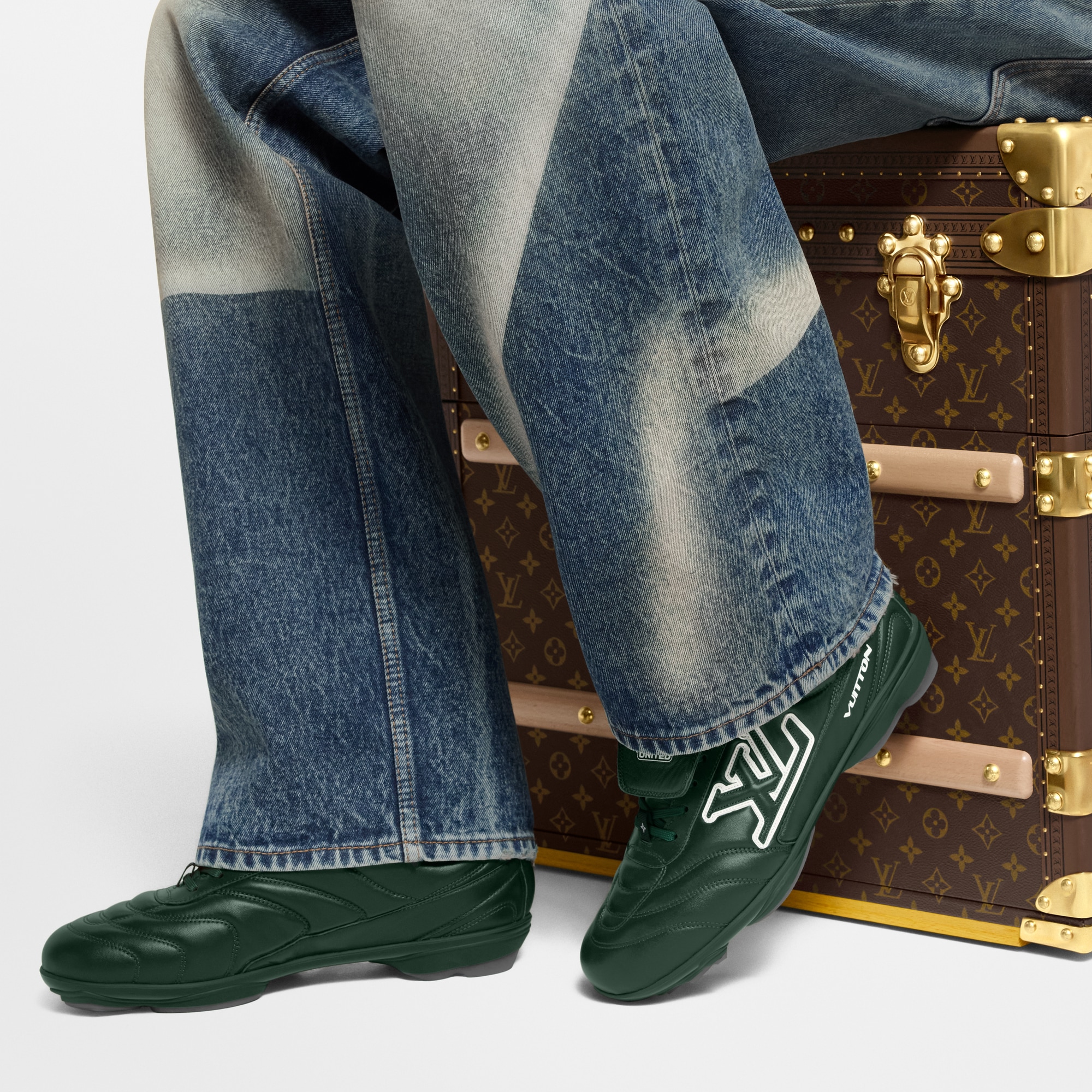  Sapatos Tênis Tênis LV Footprint Soccer | Louis Vuitton ® (Zoom no Produto)