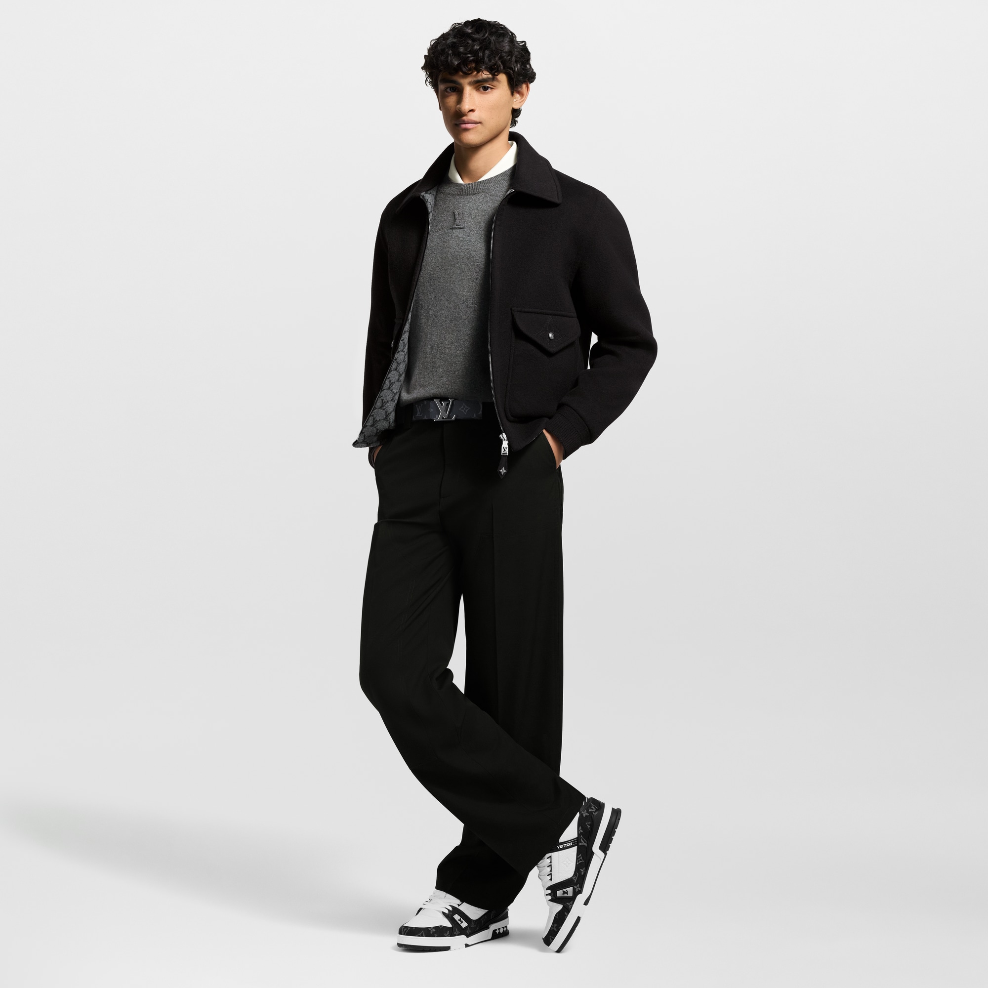  Sapatos Tênis Tênis LV Trainer | Louis Vuitton ® (Zoom no Produto)