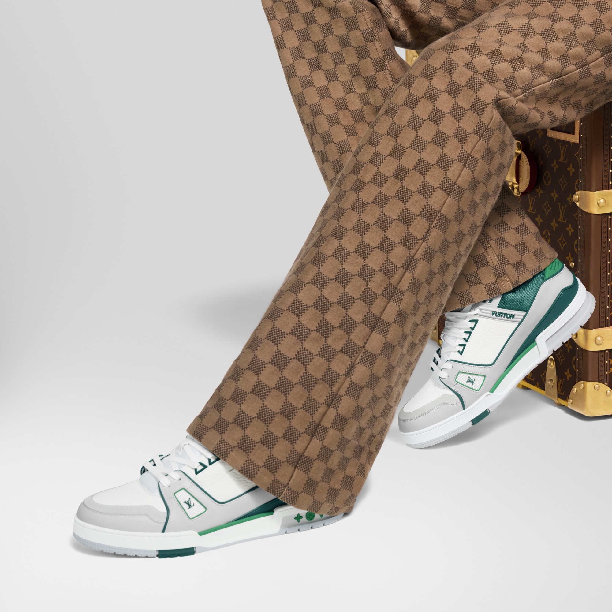  Sapatos Tênis Tênis LV Trainer | Louis Vuitton ® (Zoom no Produto)